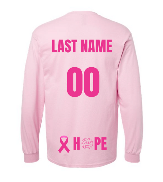 South Hills Girls Volleyball Pink Out Player Warm-Up - Long Sleeve