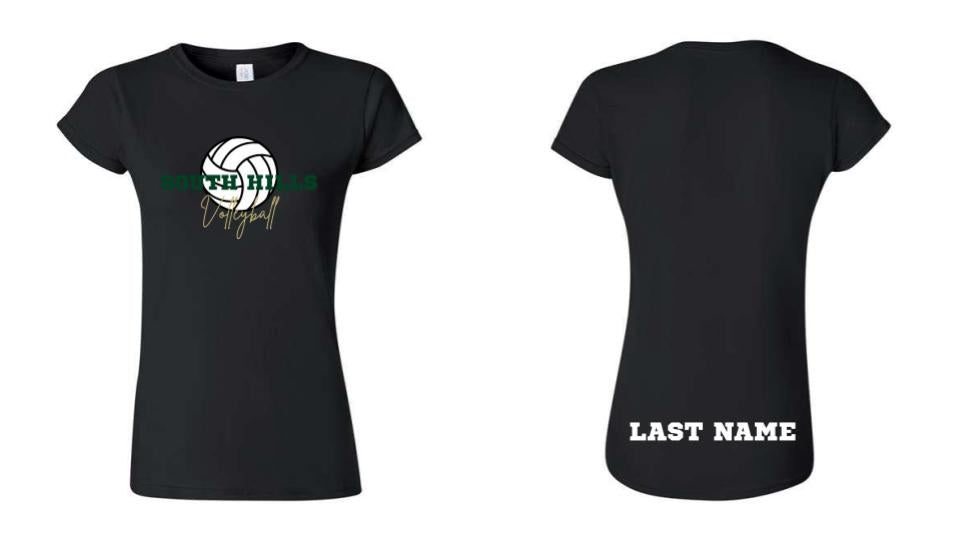 South Hills Girls Volleyball T-Shirt - Women's Black