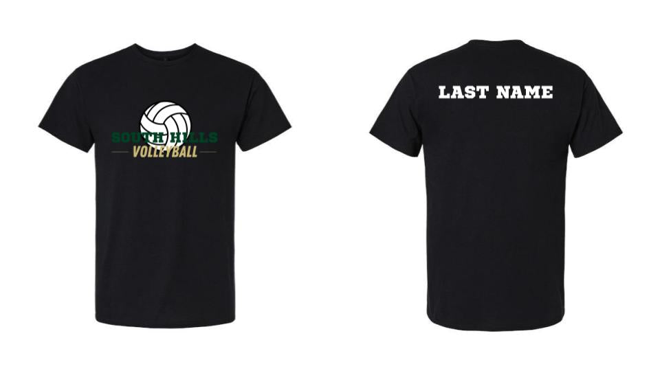South Hills Girls Volleyball T-Shirt - Unisex Black