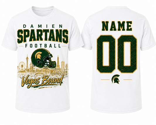 Commemorative Damien Football "Vegas Bound" T-shirt - Unisex