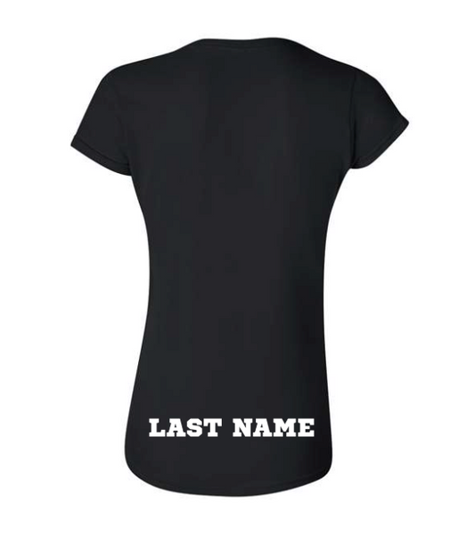 South Hills Girls Volleyball T-Shirt - Women's Black