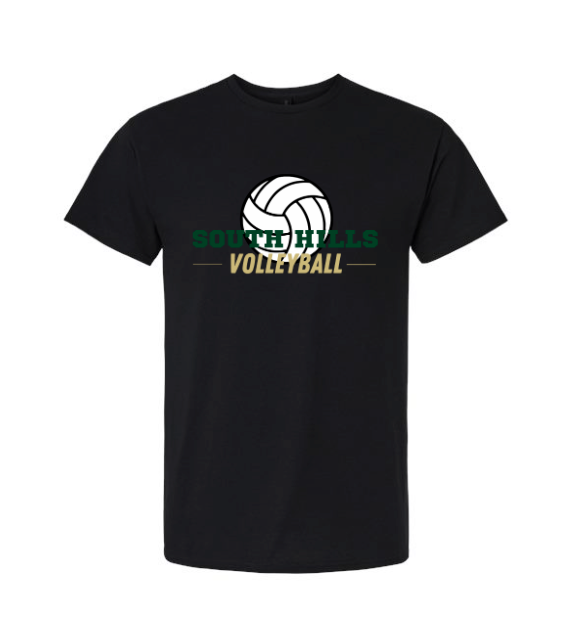 South Hills Girls Volleyball T-Shirt - Unisex Black