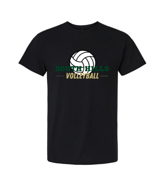 South Hills Girls Volleyball T-Shirt - Unisex Black
