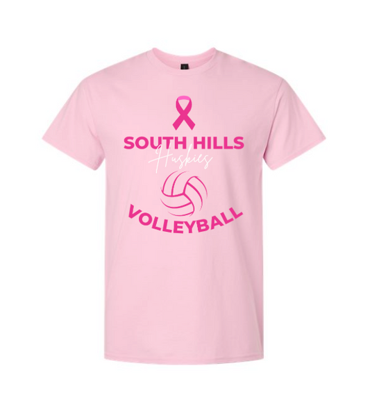 South Hills Girls Volleyball Pink Out T-Shirt - Unisex
