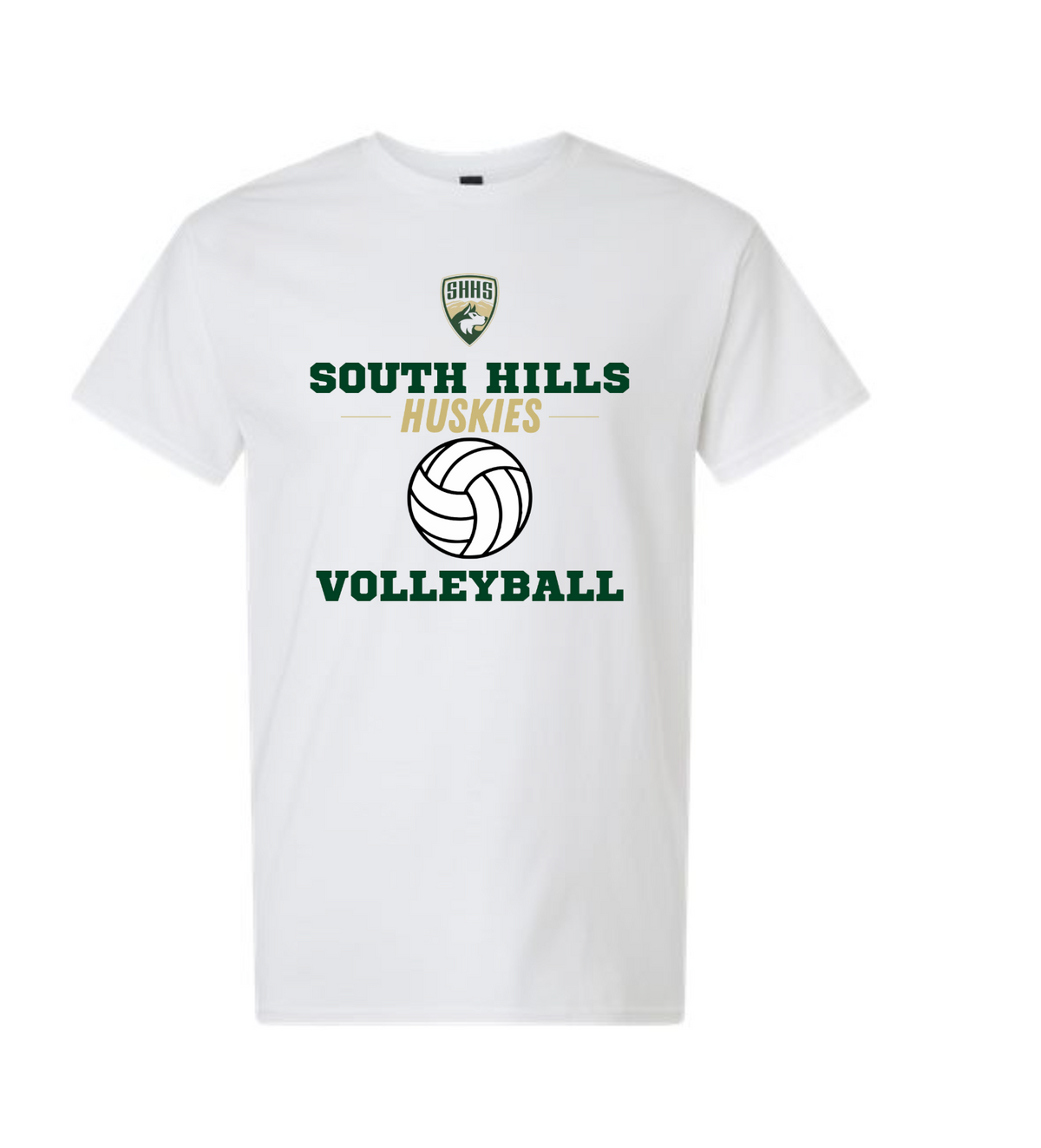 South Hills Girls Volleyball T-Shirt - Unisex White