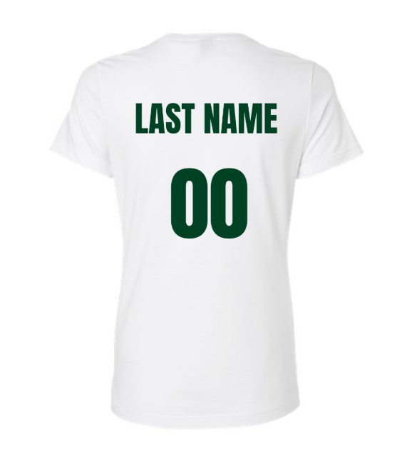 South Hills Girls Volleyball T-Shirt - Women's White